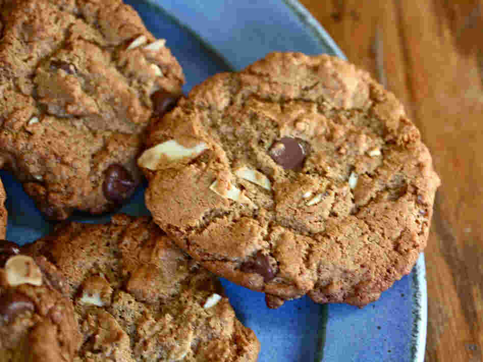  Almond Butter Cookies on a plate