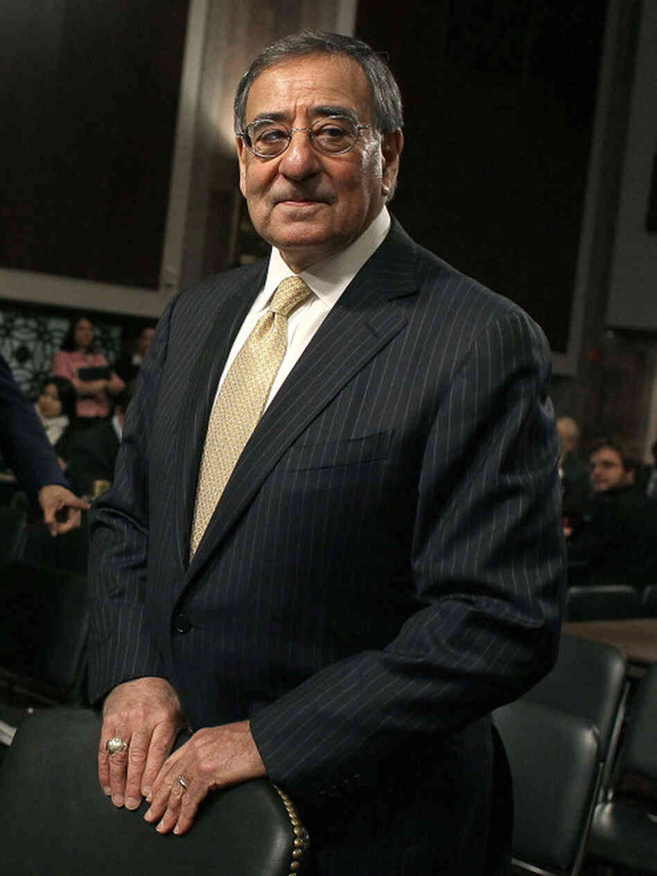  Defense Secretary Leon Panetta says the military will focus more on Asia. He says the Pentagon can absorb some budget cuts, but warns that they must not be too deep. He's shown here Tuesday on Capitol Hill, where he testified before the Senate Armed Services Committee. 