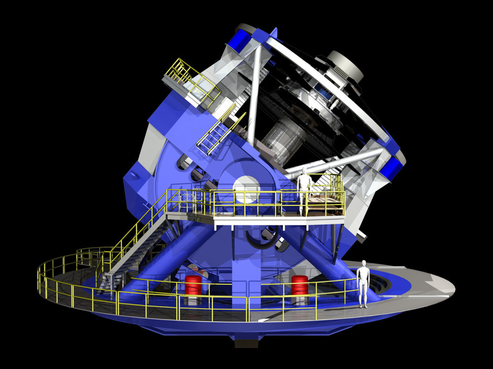 The telescope's unique, compact design allows it to swivel very quickly to different parts of the sky. This gives astronomers the ability to capture images quickly. 