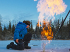 A new program led by the U.S. seeks to limit amounts of soot, hydrofluorocarbons and methane released into the atmosphere. In this file photo from 2009, a researcher ignites trapped methane from under a pond's ice cap in Alaska. A new program led by the U.S. seeks to limit amounts of soot, hydrofluorocarbons and methane released into the atmosphere. In this file photo from 2009, a researcher ignites trapped methane from under a pond's ice cap in Alaska.