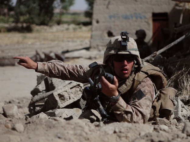 Hell and Back Again focuses on Sgt. Nathan Harris' life on the battlefield in Afghanistan and at home in North Carolina.