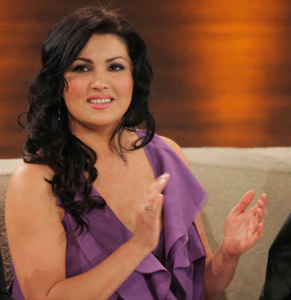 Soprano Anna Netrebko in a 2011 file photo. 