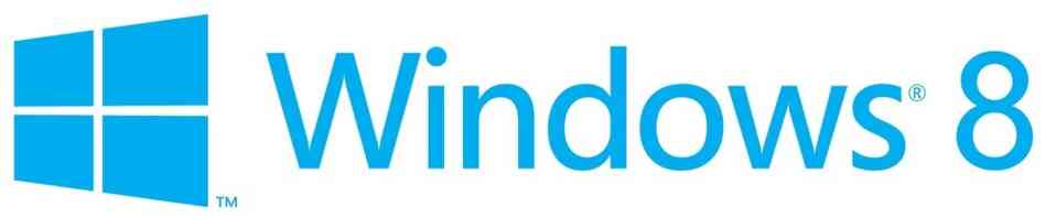 Windows 8 logo. Windows 8 logo.
