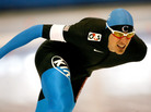 Nick Pearson competes in the 1,000 meter event during the U.S. Speedskating Championships at the Utah Olympic Oval on Dec. 27, 2009. Nick Pearson competes in the 1,000 meter event during the U.S. Speedskating Championships at the Utah Olympic Oval on Dec. 27, 2009.