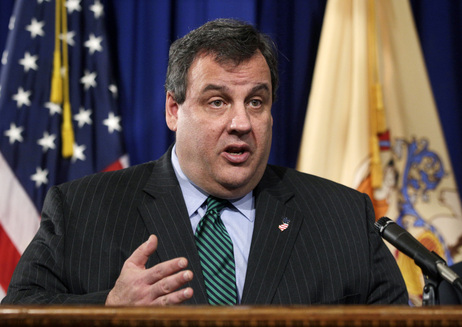 New Jersey Gov. Chris Christie answers a question in Trenton, N.J., on Jan. 30. New Jersey Gov. Chris Christie answers a question in Trenton, N.J., on Jan. 30.