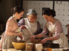 "Downton Abbey's" kitchen maid (Sophie McShera) and cook (Lesley Nicol) teach Lady Sybil (Jessica Brown-Findlay) the basics of cooking. Many Edwardian servants had a pretty good handle on advanced cuisines, says food historian Ivan Day. "Downton Abbey's" kitchen maid (Sophie McShera) and cook (Lesley Nicol) teach Lady Sybil (Jessica Brown-Findlay) the basics of cooking. Many Edwardian servants had a pretty good handle on advanced cuisines, says food historian Ivan Day.