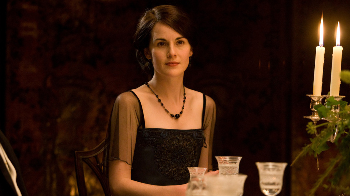 Michelle Dockery as Lady Mary: As Downton Abbey viewers know, dining in fine style was de rigueur in Edwardian England.