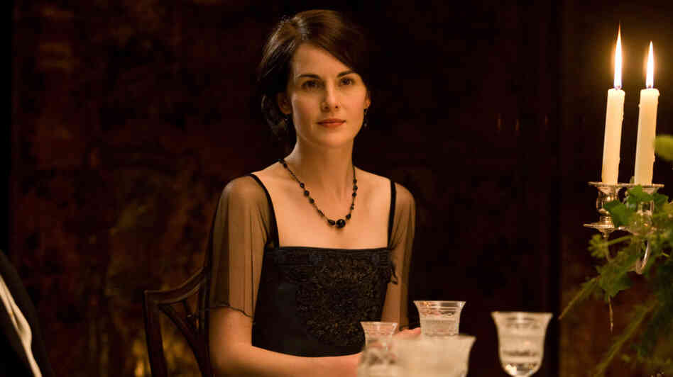 Michelle Dockery as Lady Mary: As Downton Abbey viewers know, dining in fine style was de rigueur in Edwardian England.