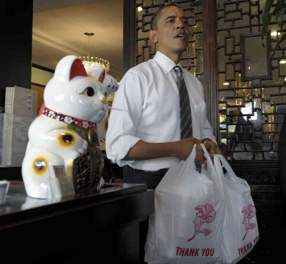 Those aren't bags of money but they might as well be. President Obama and the DNC raised $29.1 million in January.