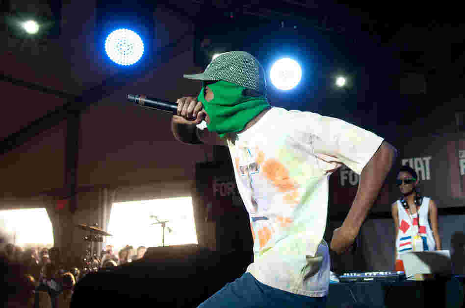When Odd Future emerged in 2010, rapper Tyler the Creator often performed wearing a ski mask, but a representative says he's now done with masks forever. 