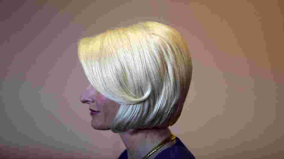 Callista Gingrich, wife of Republican presidential candidate, former House Speaker Newt Gingrich meets with Republican supporters at a Smashburger restaurant, Tuesday, Feb. 14, 2012, in San Diego. Some say her hairstyle is meant to send the signal of conservative family life. Callista Gingrich, wife of Republican presidential candidate, former House Speaker Newt Gingrich meets with Republican supporters at a Smashburger restaurant, Tuesday, Feb. 14, 2012, in San Diego. Some say her hairstyle is meant to send the signal of conservative family life.