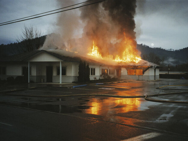 Members of the Earth Liberation Front were charged with arson in the 2001 Superior Lumber Co. fire in Glendale, Ore.