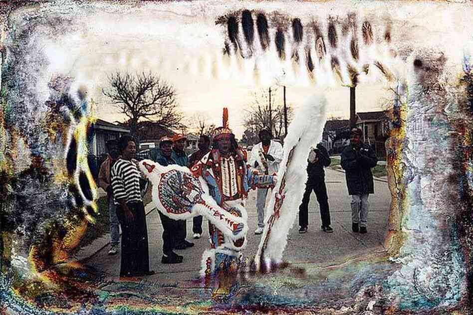 A recoved photo from Carl Merricks' residence shows the legendary Geronimo suit. A recoved photo from Carl Merricks' residence shows the legendary Geronimo suit.