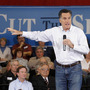 Republican presidential candidate Mitt Romney speaks at a town hall meeting at Eagle Manufacturing Corp. in Shelby Township, Mich., on Tuesday. Republican presidential candidate Mitt Romney speaks at a town hall meeting at Eagle Manufacturing Corp. in Shelby Township, Mich., on Tuesday.