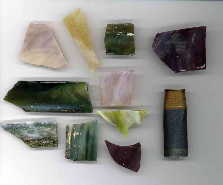 Glass Shards And Shotgun ShellJoan Trumpauer Mulholland gathered these artifacts from the gutter outside the 16th Street Baptist Church in Birmingham, Ala., during the funeral of the young girls killed in the 1963 bombing. Mulholland, a member the Student Nonviolent Coordinating Committee during the '60s, donated several objects to the museum.