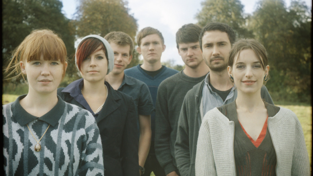 Los Campesinos! has earned a reputation for dark humor and danceable beats.