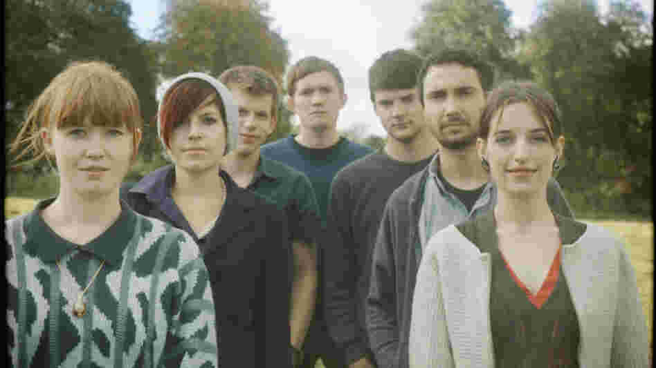 Los Campesinos! has earned a reputation for dark humor and danceable beats.
