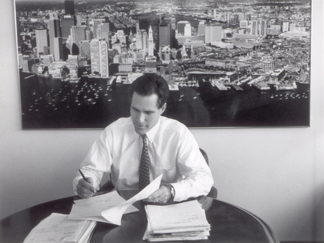 Mitt Romney, shown here when he was president of Bain Capital. Mitt Romney, shown here when he was president of Bain Capital.