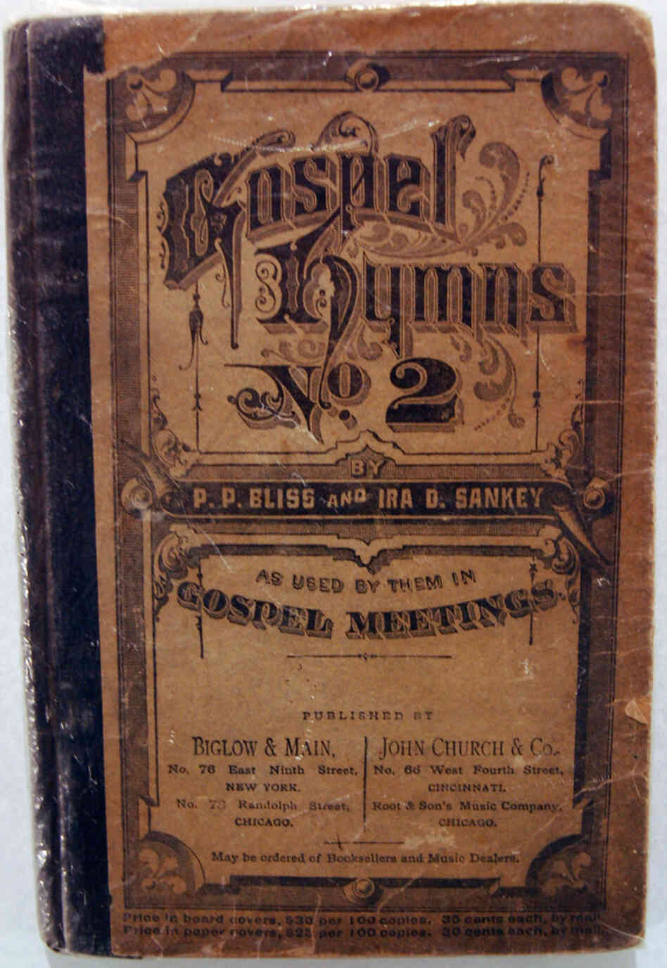 Harriet Tubman's hymnal — with her name written on the inside cover — "is one of the great treasures of the museum," says director Lonnie Bunch.