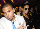 Chris Brown and Rihanna in the audience at the 2008 MTV Video Music Awards in Los Angeles. Chris Brown and Rihanna in the audience at the 2008 MTV Video Music Awards in Los Angeles.