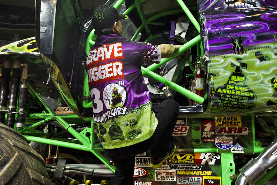The Grave Digger's imagery of green flames and foggy graveyard scenes has earned it a wild reputation and unceasing popularity. The trucks have become the poster child for Monster Jam, and in some cases monster trucks in general.
