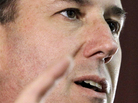 Rick Santorum, with ash on his forehead, on Wednesday, Feb. 22, 2012, in Tucson, Ariz. Rick Santorum, with ash on his forehead, on Wednesday, Feb. 22, 2012, in Tucson, Ariz.