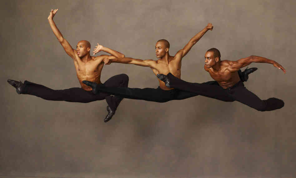 Members of the Alvin Ailey American Dance Theater perform Revelations, a piece set to gospel spirituals that Ailey choreographed when he was 29.