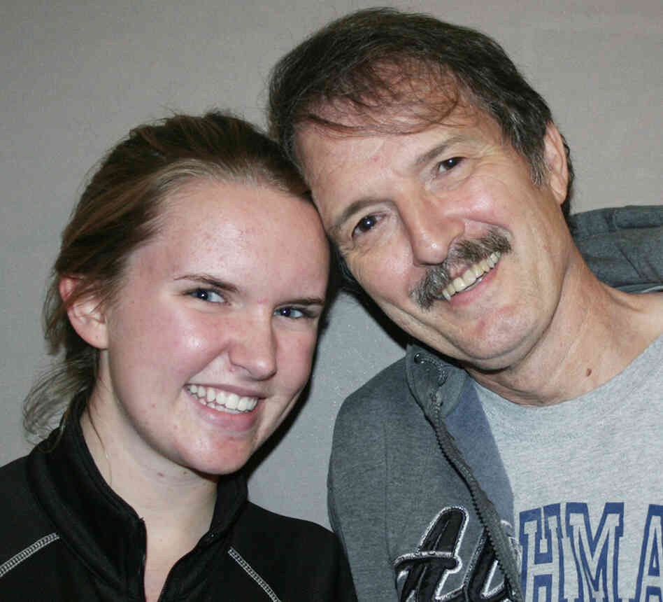 Ron Cushman taught kindergarten and second grade for nearly 30 years. Jamie Marks, 16, is one of many students Cushman is still in touch with. 