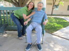 The last photo of Joy and her father, taken in July 2011. The last photo of Joy and her father, taken in July 2011.