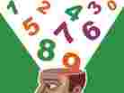 promo art - numbers coming out of head promo art - numbers coming out of head