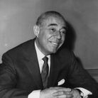 Composer Richard Rodgers in London for the opening of 'The Boys From Syracuse'.
