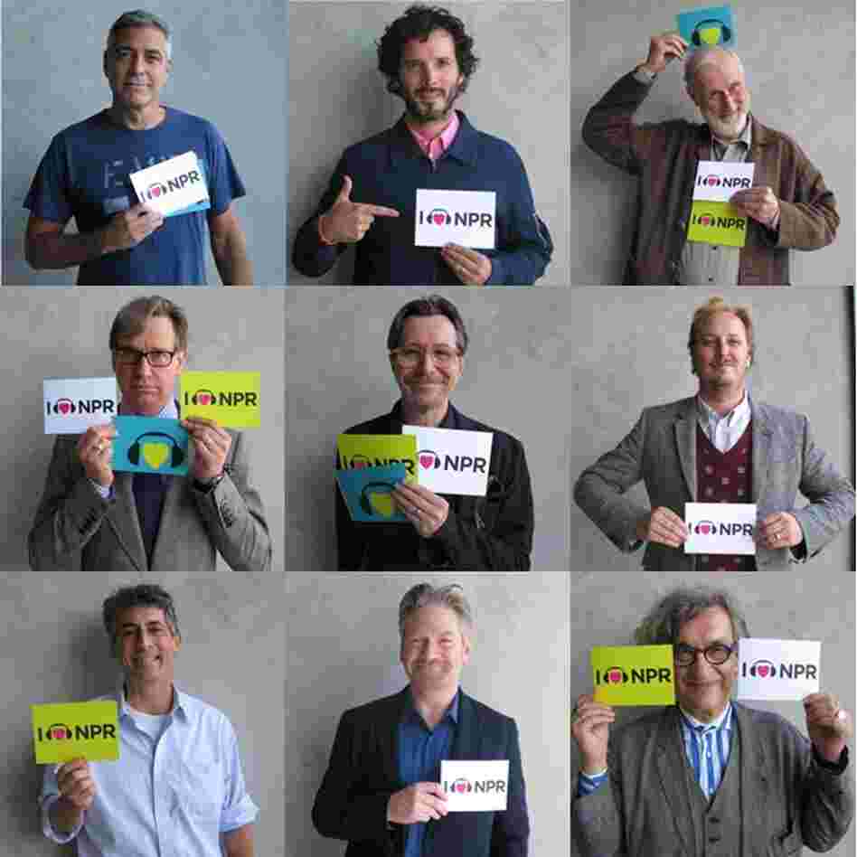Top: George Clooney, Brett McKenzie, James Cromwell; Middle: Paul Feig, Gary Oldman, James Bobin; Bottom: Alexander Payne Kenneth Branagh, Wim Wenders