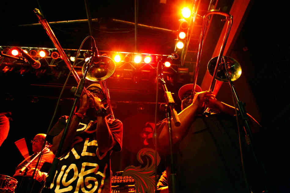 The Soul Rebels, performing live at the 9:30 Club in Washington, D.C.