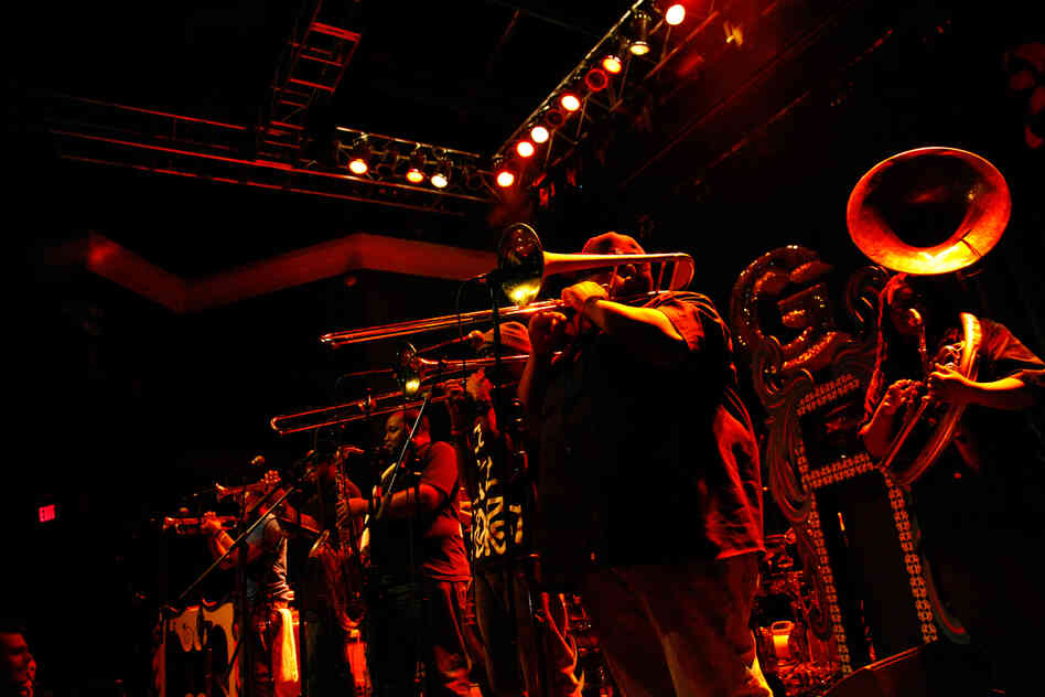 The Soul Rebels, performing live at the 9:30 Club in Washington, D.C.