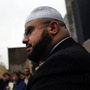 Mohamed El filali, of the Islamic Center of Passaic County, gathers with Muslim students and community leaders in Newark on Friday to address the monitoring of New Jersey Muslims by the NYPD. Mohamed El filali, of the Islamic Center of Passaic County, gathers with Muslim students and community leaders in Newark on Friday to address the monitoring of New Jersey Muslims by the NYPD.