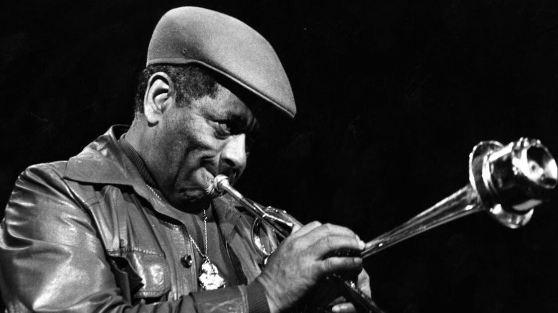 Composer and bandleader Dizzy Gillespie playing in 1970.