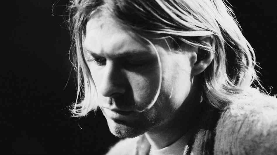 Kurt Cobain performs with Nirvana at a taping of the television program 'MTV Unplugged' in New York City, Novemeber 18, 1993.