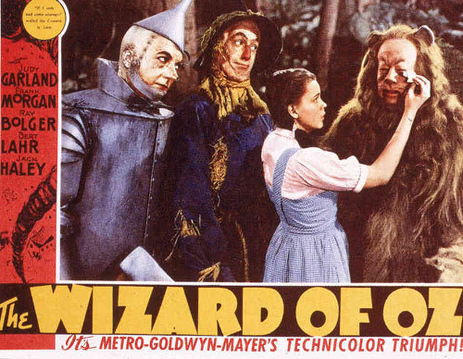 A lobby card from Victor Fleming's 1939 film The Wizard of Oz, starring Judy Garland. A lobby card from Victor Fleming's 1939 film The Wizard of Oz, starring Judy Garland.
