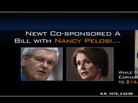 An image from a superPAC ad attacking Newt Gingrich, whose campaign called on TV stations to pull the ad off the air. An image from a superPAC ad attacking Newt Gingrich, whose campaign called on TV stations to pull the ad off the air.