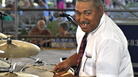 Shannon Powell performs with the Palm Court Jazz Band at the 2010 New Orleans Jazz and Heritage Festival. Shannon Powell performs with the Palm Court Jazz Band at the 2010 New Orleans Jazz and Heritage Festival.