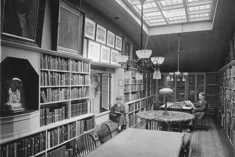 The Art Room at the Athenaeum, circa 1897 