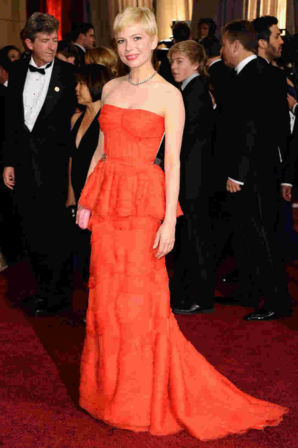 Her performance in My Week With Marilyn earned Michelle Williams a nomination for Best Actress. 