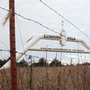 A mock oil pipeline near Cushing, Okla.