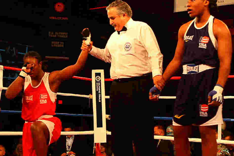 "When I get in the ring, it's like I am getting in there with myself. I don't think I've figured out how to beat myself yet, because I keep getting better," says Claressa (left). She won all her fights in Spokane and was named "Most Outstanding Boxer." She must place in the top eight at the May Women's World Boxing Championship to make the Olympic team.