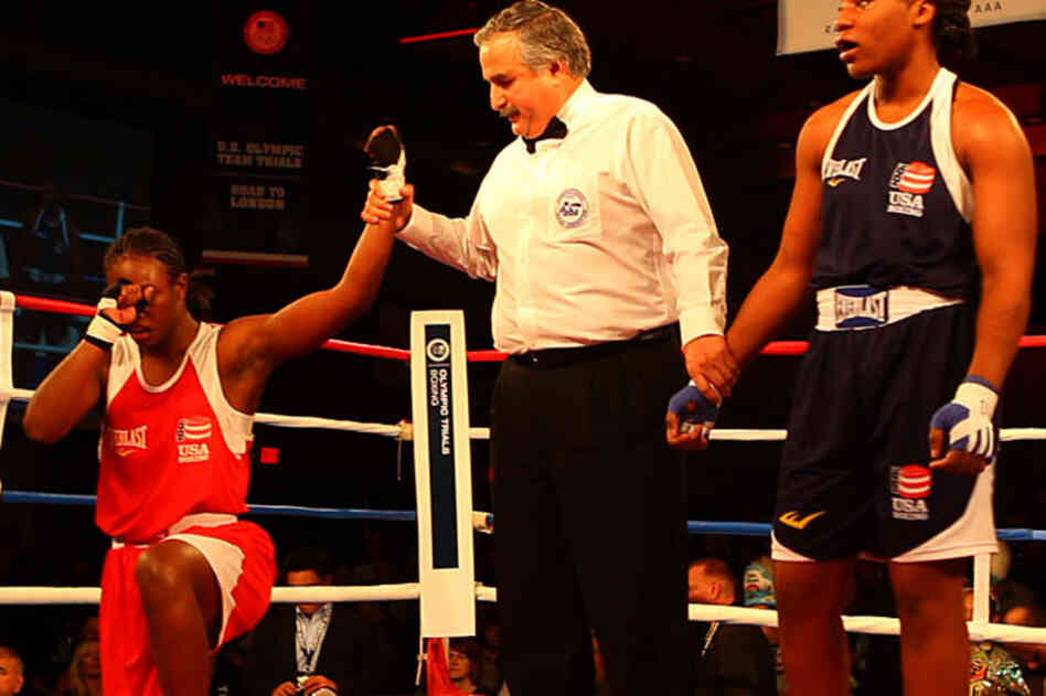 "When I get in the ring, it's like I am getting in there with myself. I don't think I've figured out how to beat myself yet, because I keep getting better," says Claressa (left). She won all her fights in Spokane and was named "Most Outstanding Boxer." She must place in the top eight at the May Women's World Boxing Championship to make the Olympic team.