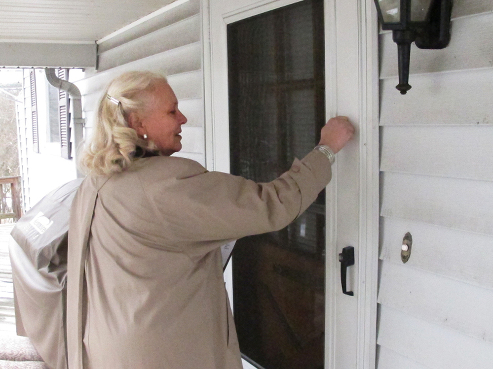 Clymer knocks on doors in Ohio in an attempt to encourage Christians to register to vote. 