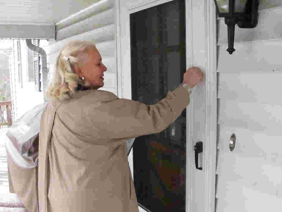 Clymer knocks on doors in Ohio in an attempt to encourage Christians to register to vote. 