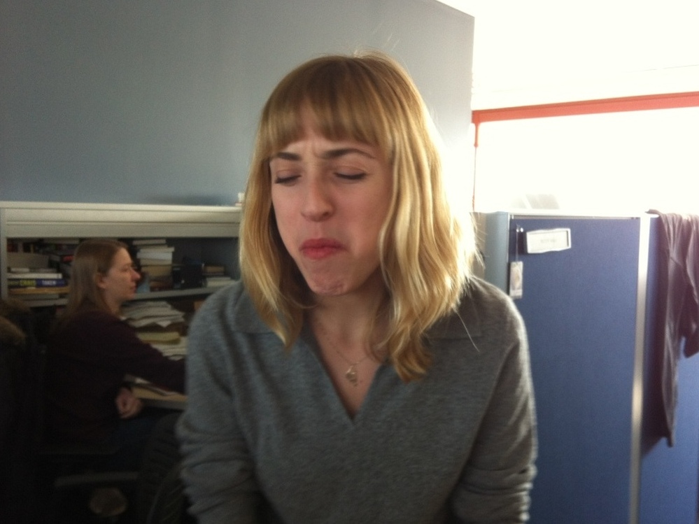 Eva doesn't like it. 