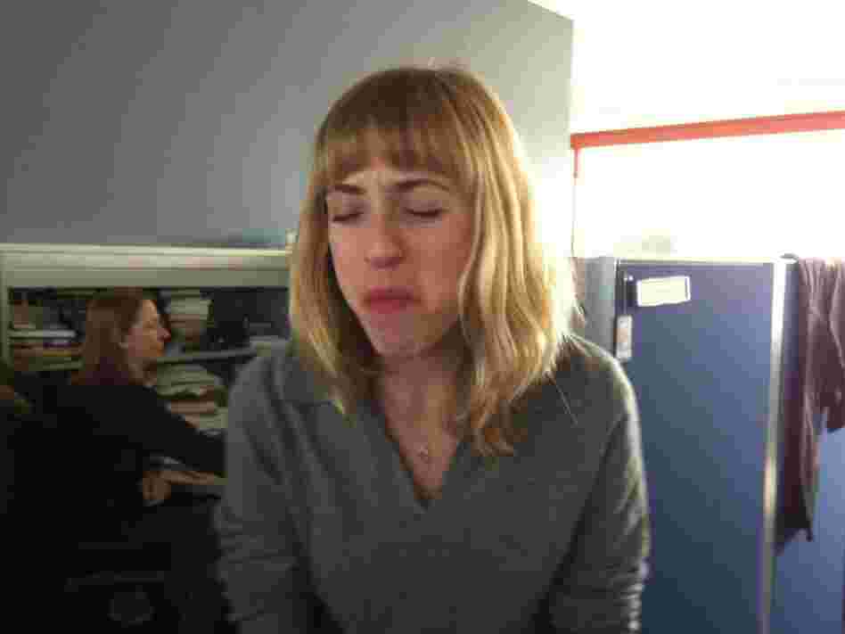 Eva doesn't like it. 