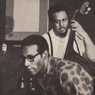 Duke Ellington, Max Roach and Charles Mingus on the cover of Money Jungle. Duke Ellington, Max Roach and Charles Mingus on the cover of Money Jungle.
